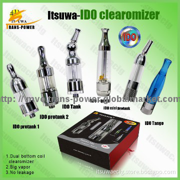 2014 Most popular bottom double coil Itsuwa atomizer Ido
